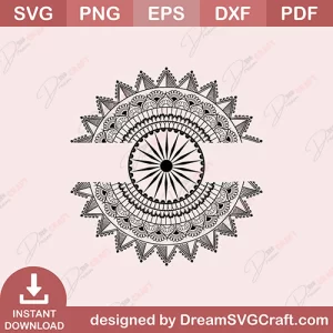 Mandala Design SVG | Mandala Svg Bundle, Zentangle Svg, Mandala For Cricut, Mandala Clipart, Mandala Vector, Mandala Cut File, Mandala, Mandala Flower, Svg, Png