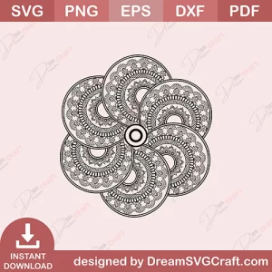 Mandala Design SVG | Mandala Designs Mega Bundle SVG | Sacred Geometry | Indian Mandalas | Decorative | Creative Projects | Instant Download | Commercial License