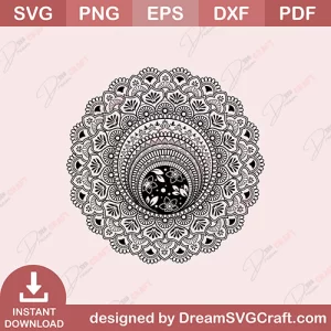 Mandala Design SVG | Mandala Designs Mega Bundle SVG | Sacred Geometry | Indian Mandalas | Decorative | Creative Projects | Instant Download | Commercial License
