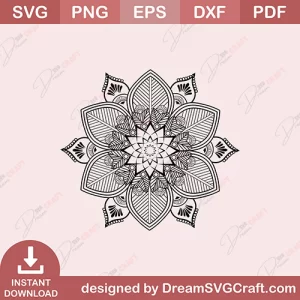 Mandala Design SVG | Mandala Designs Mega Bundle SVG | Sacred Geometry | Indian Mandalas | Decorative | Creative Projects | Instant Download | Commercial License