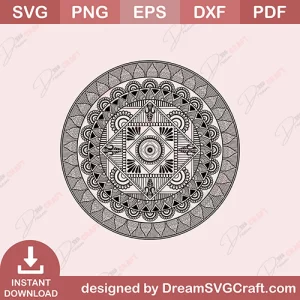 Mandala Design SVG | Mandala Svg Bundle, Zentangle Svg, Mandala For Cricut, Mandala Clipart, Mandala Vector, Mandala Cut File, Mandala, Mandala Flower, Svg, Png