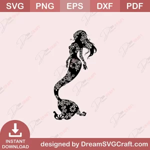 Mermaid Mandala SVG | Mandala Designs Mega Bundle SVG | Sacred Geometry | Indian Mandalas | Decorative | Creative Projects | Instant Download | Commercial License