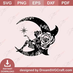 Moon Mandala SVG | Mandala Designs Mega Bundle SVG | Sacred Geometry | Indian Mandalas | Decorative | Creative Projects | Instant Download | Commercial License