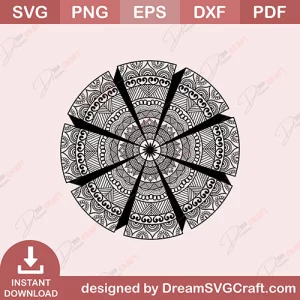 Mandala Design SVG | Mandala Svg Bundle, Zentangle Svg, Mandala For Cricut, Mandala Clipart, Mandala Vector, Mandala Cut File, Mandala, Mandala Flower, Svg, Png