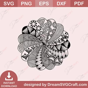 Mandala Design SVG | Mandala Designs Mega Bundle SVG | Sacred Geometry | Indian Mandalas | Decorative | Creative Projects | Instant Download | Commercial License