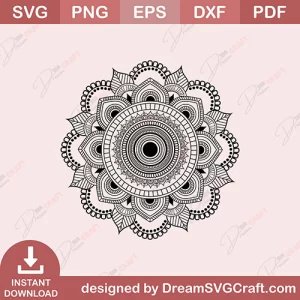 Mandala Design SVG | Mandala Svg Bundle, Zentangle Svg, Mandala For Cricut, Mandala Clipart, Mandala Vector, Mandala Cut File, Mandala, Mandala Flower, Svg, Png