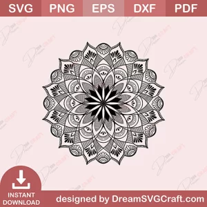 Mandala Design SVG | Mandala Designs Mega Bundle SVG | Sacred Geometry | Indian Mandalas | Decorative | Creative Projects | Instant Download | Commercial License