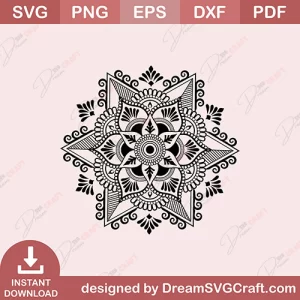 Mandala Design SVG | Mandala Designs Mega Bundle SVG | Sacred Geometry | Indian Mandalas | Decorative | Creative Projects | Instant Download | Commercial License