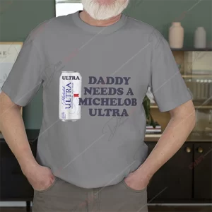 Daddy Needs A Michelob Ultra SVG - Fun and Quirky English SVG Design