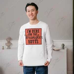 Get Your Cowgirl Vibes On with 'I Am Here For The Wrangler Butts' SVG - Shop Now