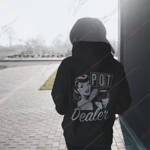 Unique Pot Dealer SVG - High-Quality English Stoner Art