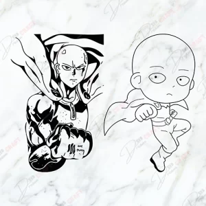 Saitama The One Punch Guy SVG - Unleash Your Superhero Creativity
