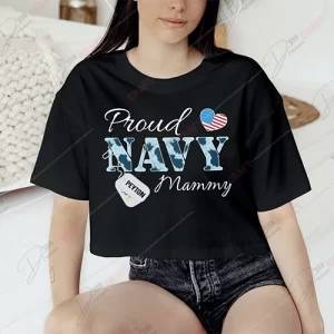 Proud Navy Mammy SVG - Support and Celebrate