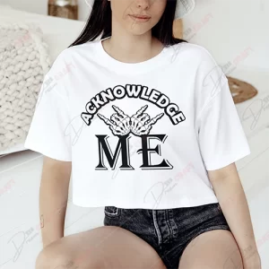 Acknowledge Me SVG - Make a Statement with Creativity