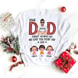 Dear Dad, Great Job! We Are Awesome Thank You SVG