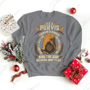 As a Purvis, I Have Three Sides SVG: Unique Personalized Design