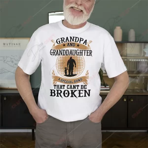 Grandpa and Granddaughter SVG - A Special Bond That Can't Be Broken