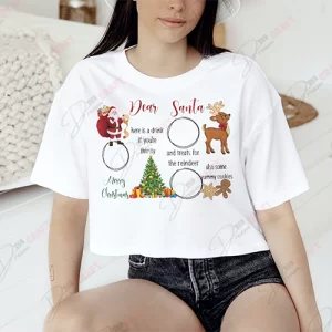 Dear Santa Merry Christmas SVG - Send Festive Greetings in Style