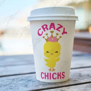Crazy Chicks SVG - Celebrate Quirky Fun with Stylish Designs