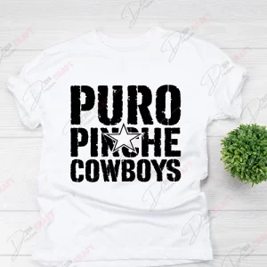 Puro Pinche Cowboys SVG - Western Pride Apparel Design