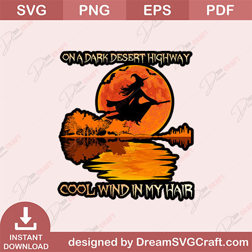 On A Dark Desert Highway SVG Add Mystique and Style to Your Projects