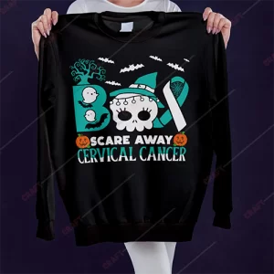 Prevent Cervical Cancer with Scare Away Cervical Cancer SVG - Shop Now