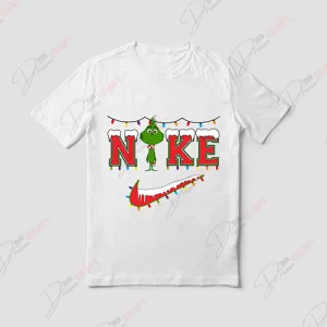 Step into the Christmas Spirit with Christmas Grinch Nike SVG - Get Festive Today