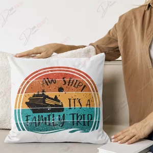 Aw Ship, It's a Family Trip SVG - Nautical Fun for Everyone