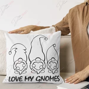 Love My Gnomes SVG - Embrace Whimsical Affection"