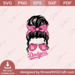 Hit a Home Run with Dodgers SVG