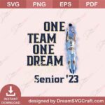 One Team One Dream Eagles Senior 23 SVG