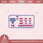 Y'all SVG – Southern Charm Typography Design