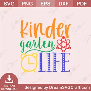 Kinder Garden Life SVG