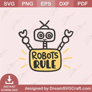 Robots Rule SVG