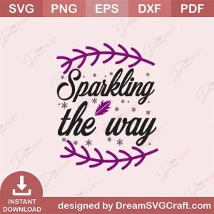 Sparkling The Way SVG