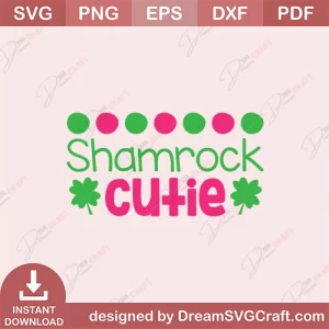 Shamrock Cutie SVG