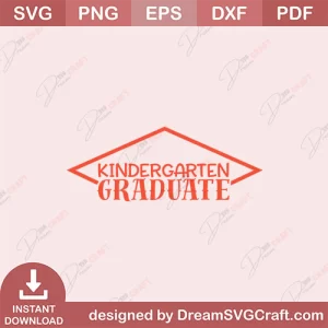 Kindergarten Graduate SVG