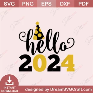 Hello 2024 SVG