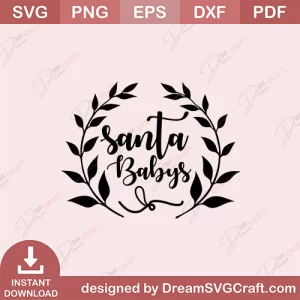 Santa Babys SVG