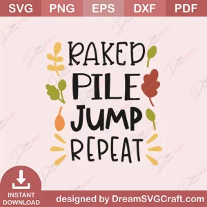 Raked Pile Jump Repeat SVG