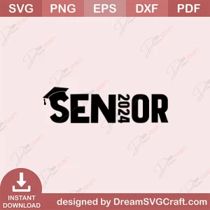 Senior 2024 SVG