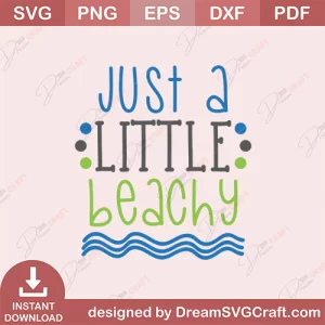 Just A Little Beachy SVG