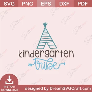 Kindergarten Tribe SVG