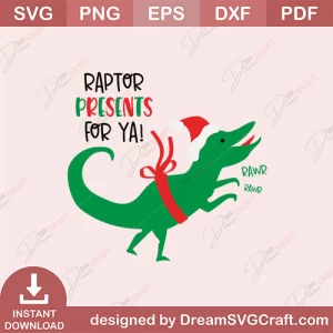 Raptor Presents For Yai SVG