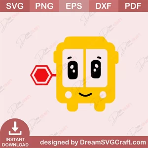 Cute Bus SVG