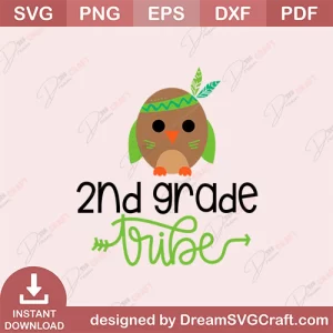 2nd Grade Tribe SVG