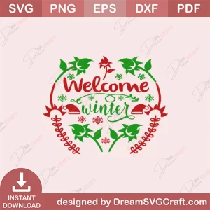 Welcome Winter SVG