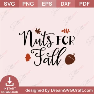 Nuts For Fall SVG
