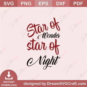 Star Of Wonder Star Of Night SVG