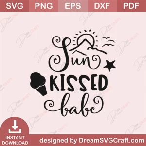 Sun Kissed Babe SVG